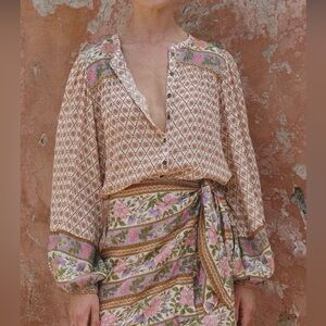 Spell And The Gypsy Sienna Blouse Clay